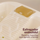 Mini Tanque Portátil com Esfregador Embutido CleanBox