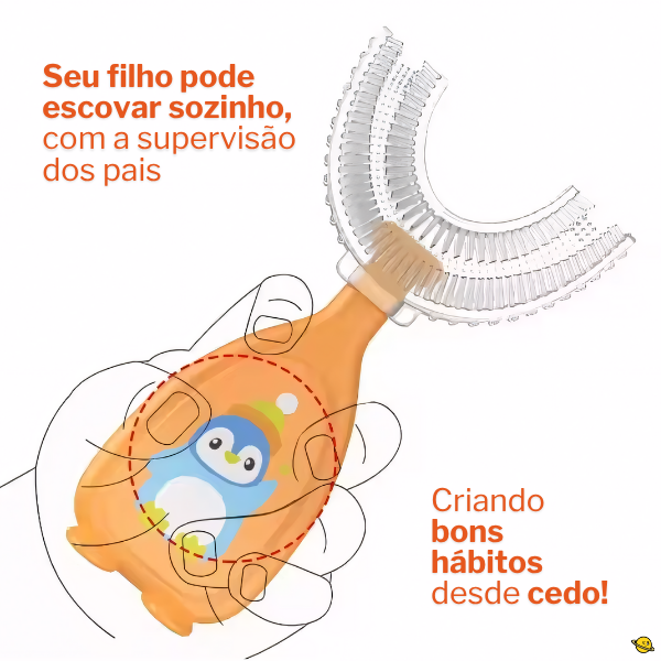 Escova 180° em Forma de U Smart Brincarzi