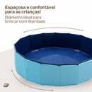 Piscina Redonda Kids Dobrável Brincarzi