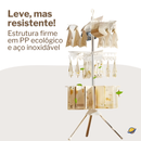 Varal de Roupas Dobrável Portátil Brincarzi