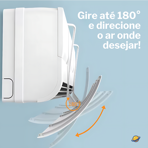 Defletor de Ar Condicionado Brincarzi