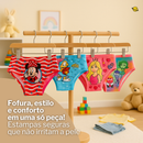 Kit 10 Calcinhas Estampadas Atacado Brincarzi