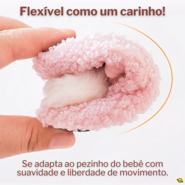 Sapato Rabbit Pelúcia de Inverno Brincarzi