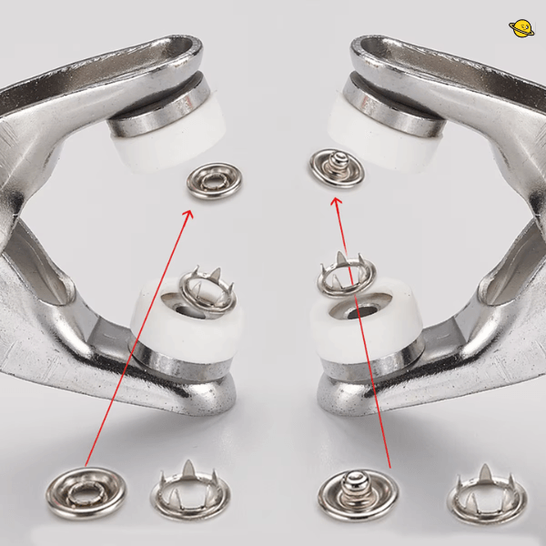 Alicate para Botão de Pressão