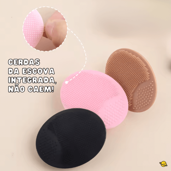 Escova de Silicone para Cabeça Baby