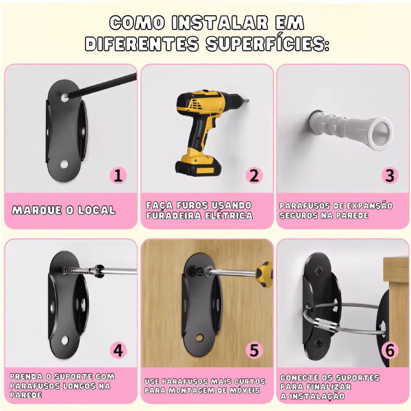 Dispositivo Anti-queda para Móveis