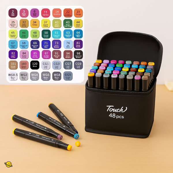 Kit de Canetinhas Para Desenhos Brincarzi