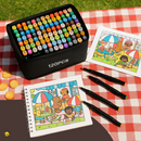 Kit de Canetinhas Para Desenhos Brincarzi