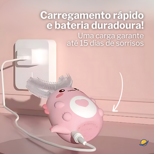 Escova Elétrica 180º Brincarzi