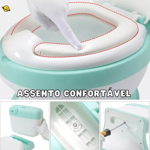 Troninho Vaso Sanitário Infantil