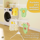 Varal de Roupas Dobrável Portátil Brincarzi