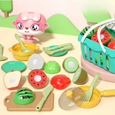 Brinquedo Cesta de Frutas Montessori Brincarzi