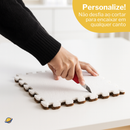 Kit 15 Tapetes Piso Felpudos Tatame