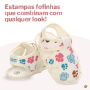 Sandália Rasteirinha Baby Comfort Antiderrapante