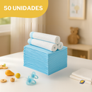 Papel Absorvente Descartável Protetor para Troca e Urina