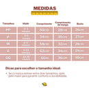 Macacão Cotton em Malha Suave de Botão Brincarzi