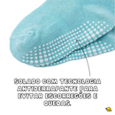 Kit 6 Pares de Meias Antiderrapante Kids