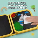 Caderno de Desenhos Mágico Apagável
