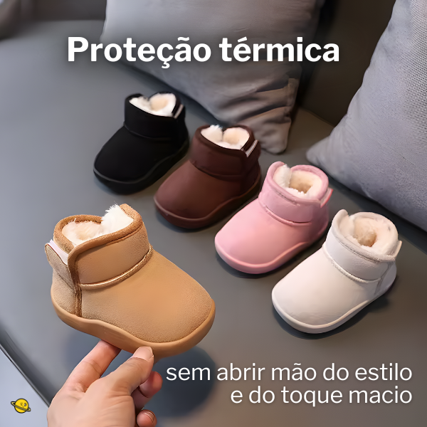 Bota Camurça New Snow Brincarzi