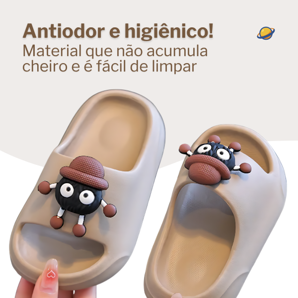 Chinelo Crocs Pins Antiodor Antiderrapante