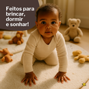 Kit 10 Peças - Conjunto Body Manga Longa + Calça (100% Algodão) Brincarzi