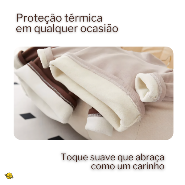 Suéter WarmNeck Gola Alta Térmica Forrado