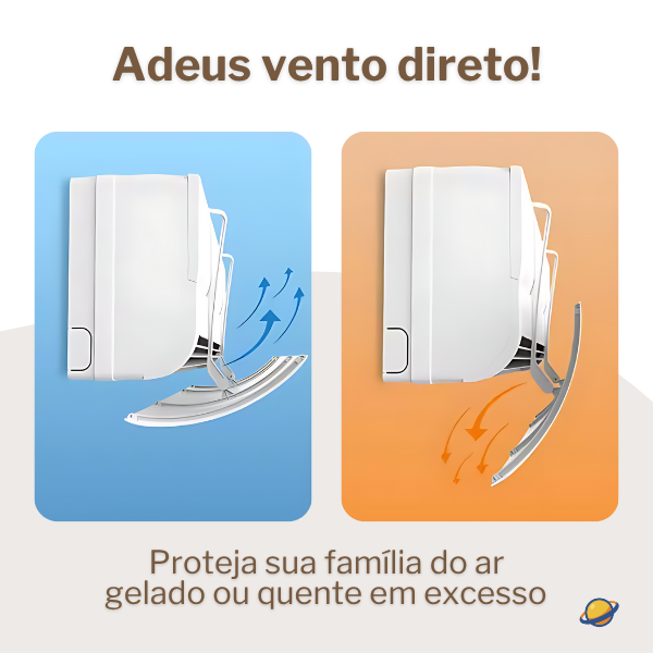 Defletor de Ar Condicionado Brincarzi