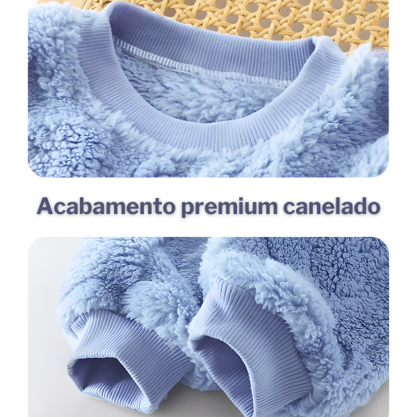 Pijama Infantil SoftyDreams – Conjunto Blusa e Calça Brincarzi