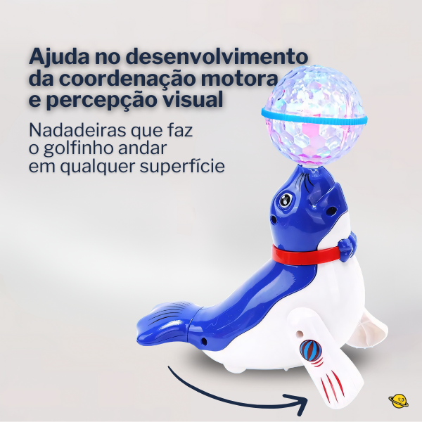 Brinquedo Leão Marinho Equilibrista Brincarzi