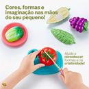 Brinquedo Cesta de Frutas Montessori Brincarzi