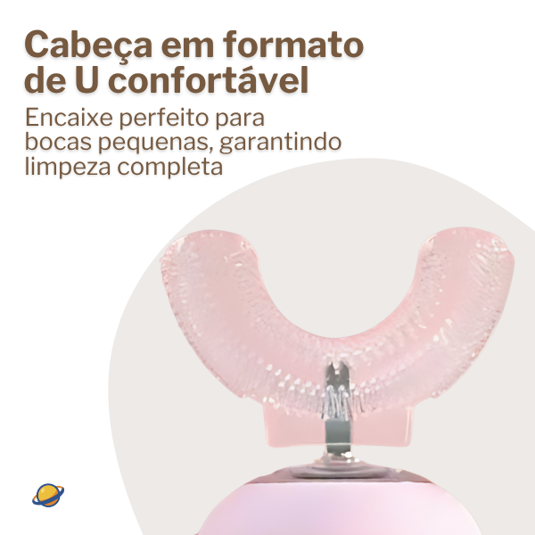 Escova Elétrica 180º Brincarzi