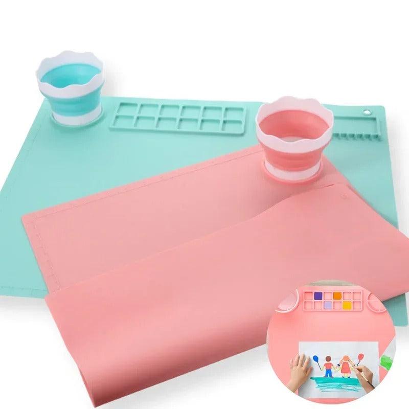 Tapete de Pintura - Silicone Lavável