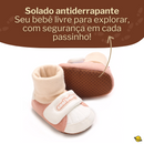 Sapato Fashion com Meia Alta Brincarzi