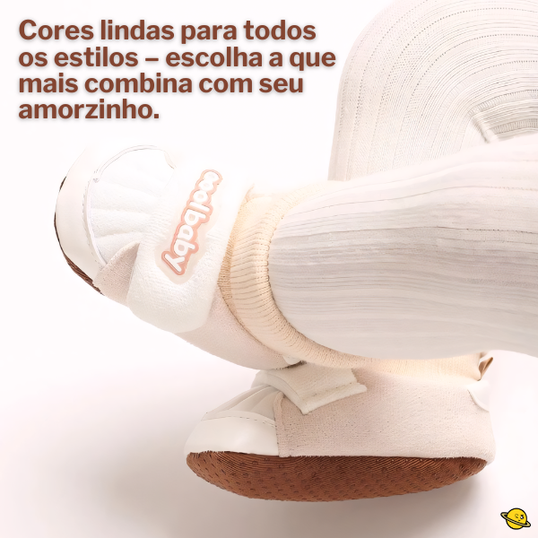 Sapato Fashion com Meia Alta Brincarzi