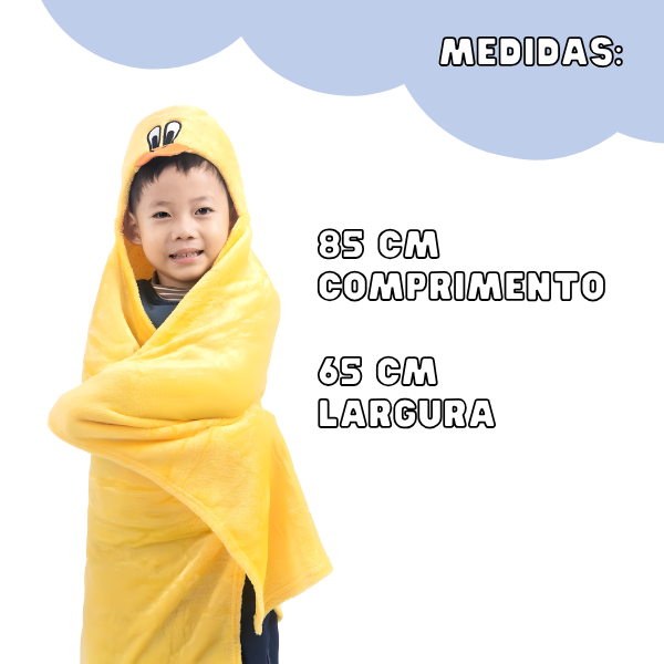 Toalha Infantil Bichinhos Super Absorção