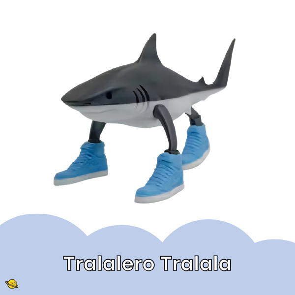 Bonecos Meme 3D Tung Sahur, Tralalero Tralala e Bombardino Crocodile