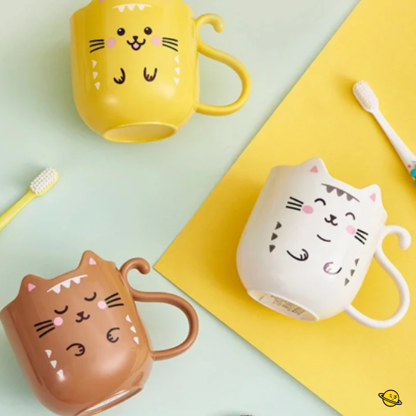 Caneca Porta Escovas Zoo