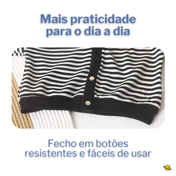 Casaco Infantil Cardigan Primavera Brincarzi