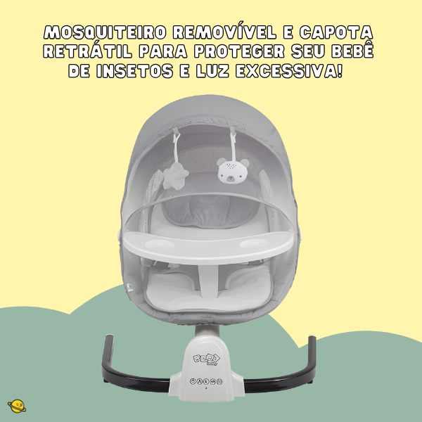 Cadeira de Balanço Elétrica Brincarzi