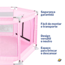 Cercadinho Infantil SafeJoy Brincarzi