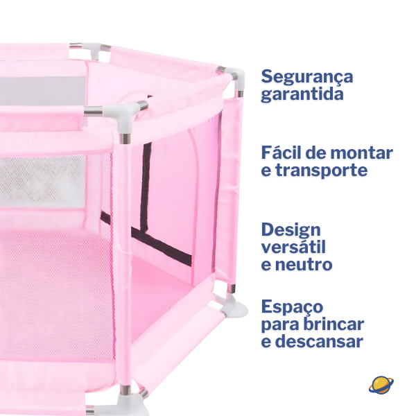 Cercadinho Infantil SafeJoy Brincarzi
