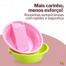 Mini Tanque Portátil com Esfregador Embutido CleanBox