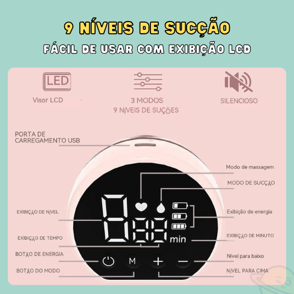 Bomba Elétrica Leite Materno