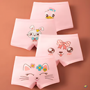 Kit de Calcinhas Infantis Boxer CuteJoy – 4 Peças