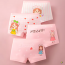 Kit de Calcinhas Infantis Boxer CuteJoy – 4 Peças