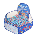 Piscina de Bolinhas com Cesta de Basquete