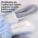Touca Gorro Multiuso para Inverno e Pós Banho (Super Absorvente) Brincarzi