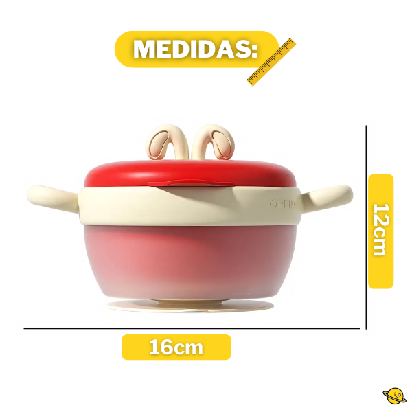 Tigela Termica com Ventosa Brincarzi