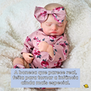 Boneca Larinha Bebê Reborn Recém Nascido Brincarzi
