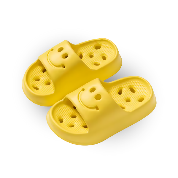 Chinelo Crocs Smile Face Infantil